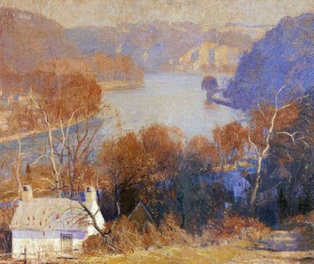 Down the Delaware River by Daniel Garber