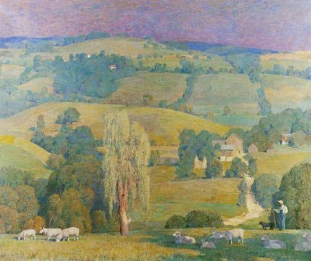Green Pastures by Daniel Garber
