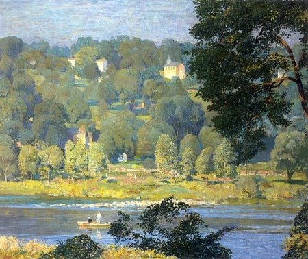 Tinicum Hillside by Daniel Garber 