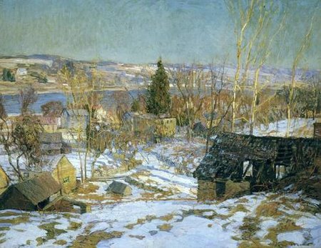 Village in Winter 